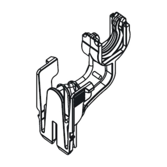 Schell Montus Halter für Füllventil, Unterputz Spülkasten 8cm