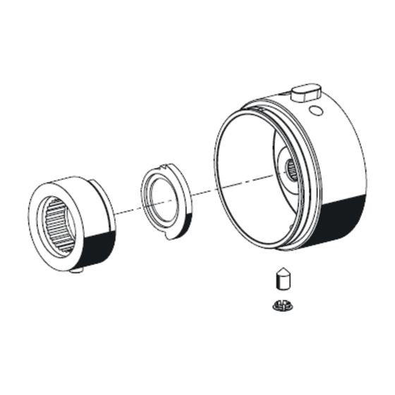 Schell Vitus Betätigungsknopf Thermostat, Chrom