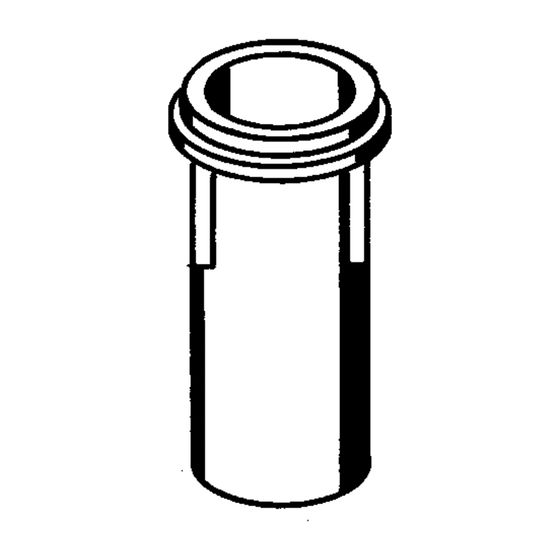 Schell Anhebebuchse für Schellomat WC-Druckspüler