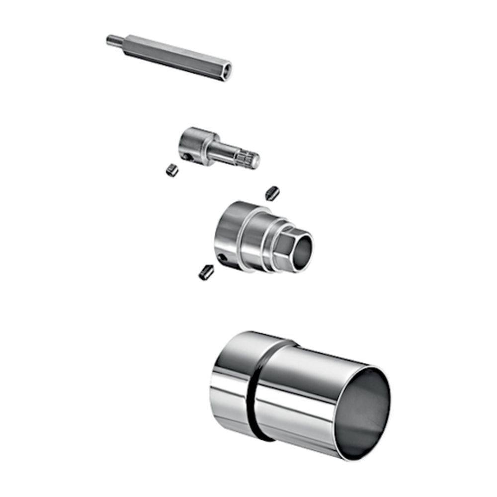 Schell Elektronische Verlängerungsset D-E-T für UP-Arm., Länge 25mm, Chrom... SCHELL-018600699 4021163146813 (Abb. 1)