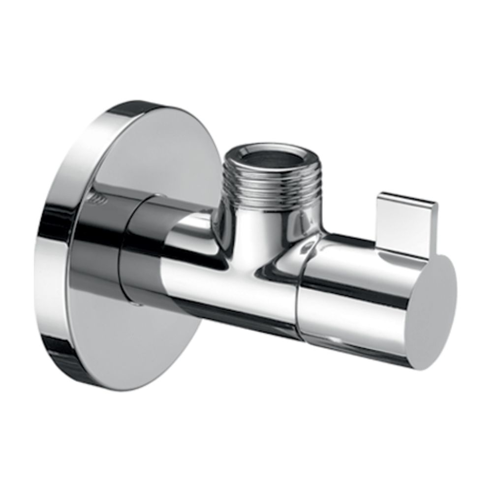 Schell Design Eckventil Wing regulierbar, ohne Verschraubung, DN 15 G 1/2", Chrom... SCHELL-053980699 4021163157185 (Abb. 1)