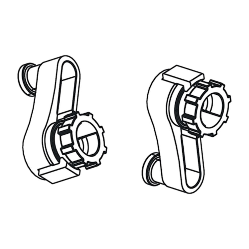 Schell Befestigung Kontrollplatte für Montus Spülkasten 12cm... SCHELL-292290099 4021163169997 (Abb. 1)