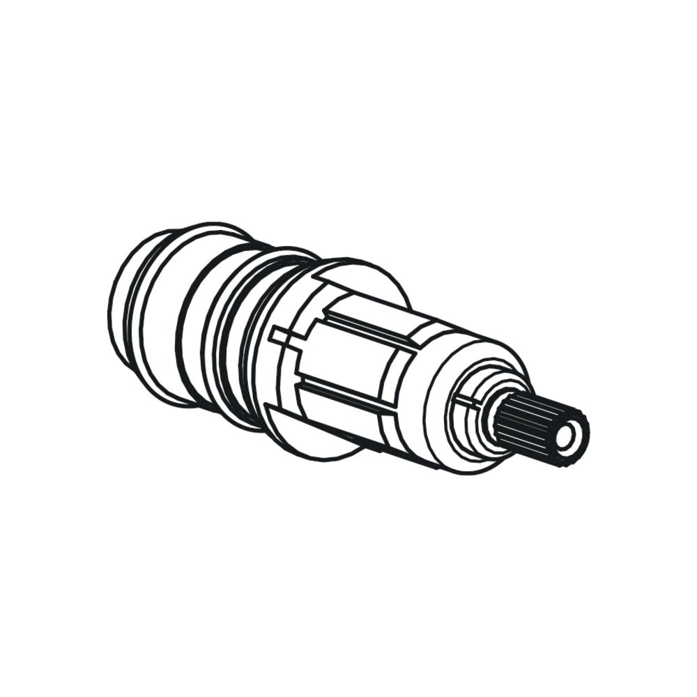 Schell Thermostat-Kartusche für Duschpaneel Linus Inox DP-C-T... SCHELL-296970099 4021163166934 (Abb. 1)