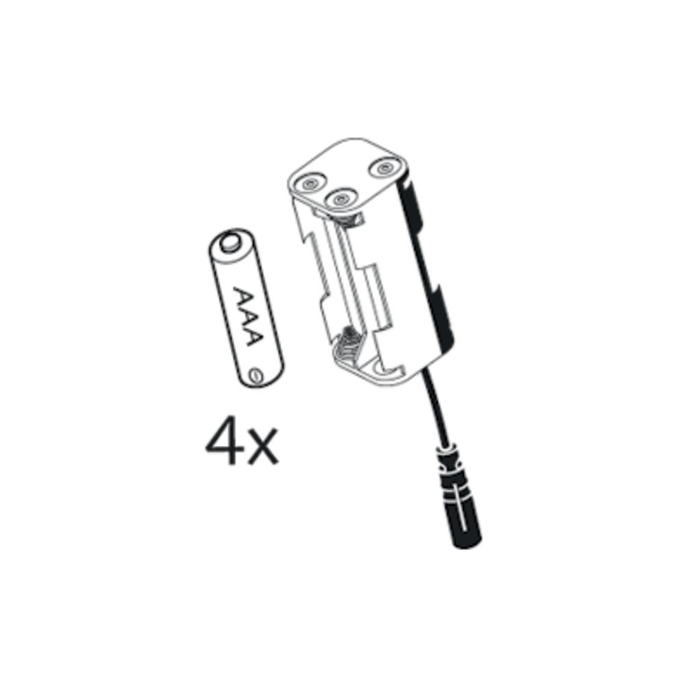 Schell Batteriefach Puris / Venus 4 x AAA Batterien... SCHELL-015970099 4021163162134 (Abb. 1)