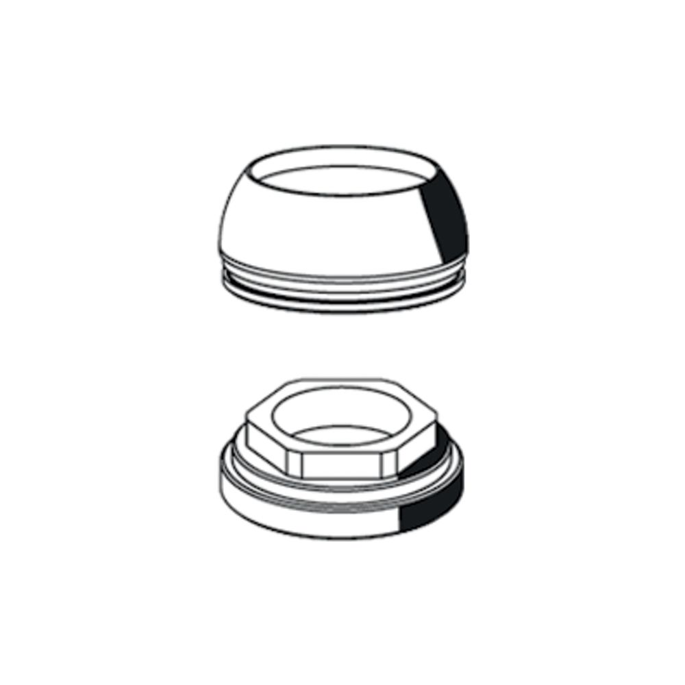 Schell Modus Rosette Einschraubstück, Chrom... SCHELL-021440699 4021163156805 (Abb. 1)