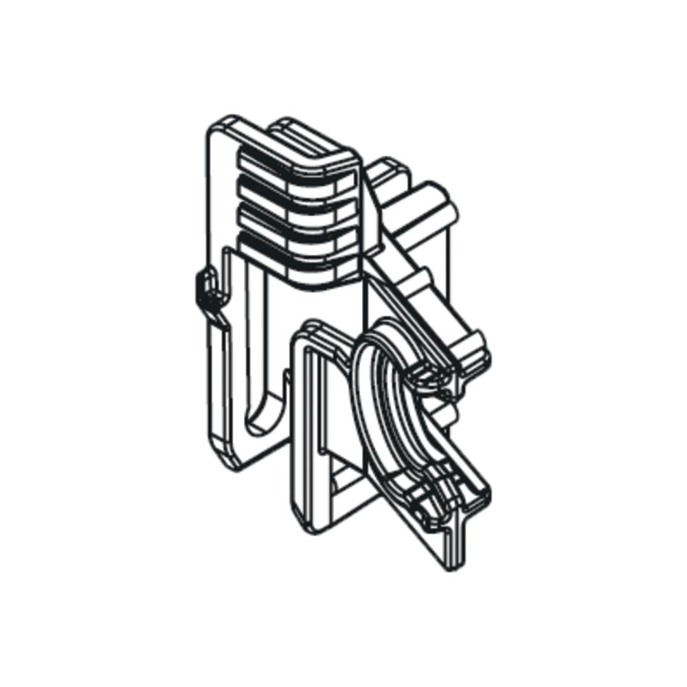 Schell Montus Halter für Füllventil, Unterputz Spülkasten 12cm... SCHELL-031350099 4021163166781 (Abb. 1)