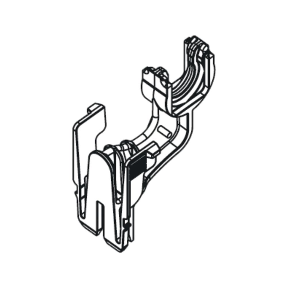 Schell Montus Halter für Füllventil, Unterputz Spülkasten 8cm... SCHELL-031410099 4021163166743 (Abb. 1)