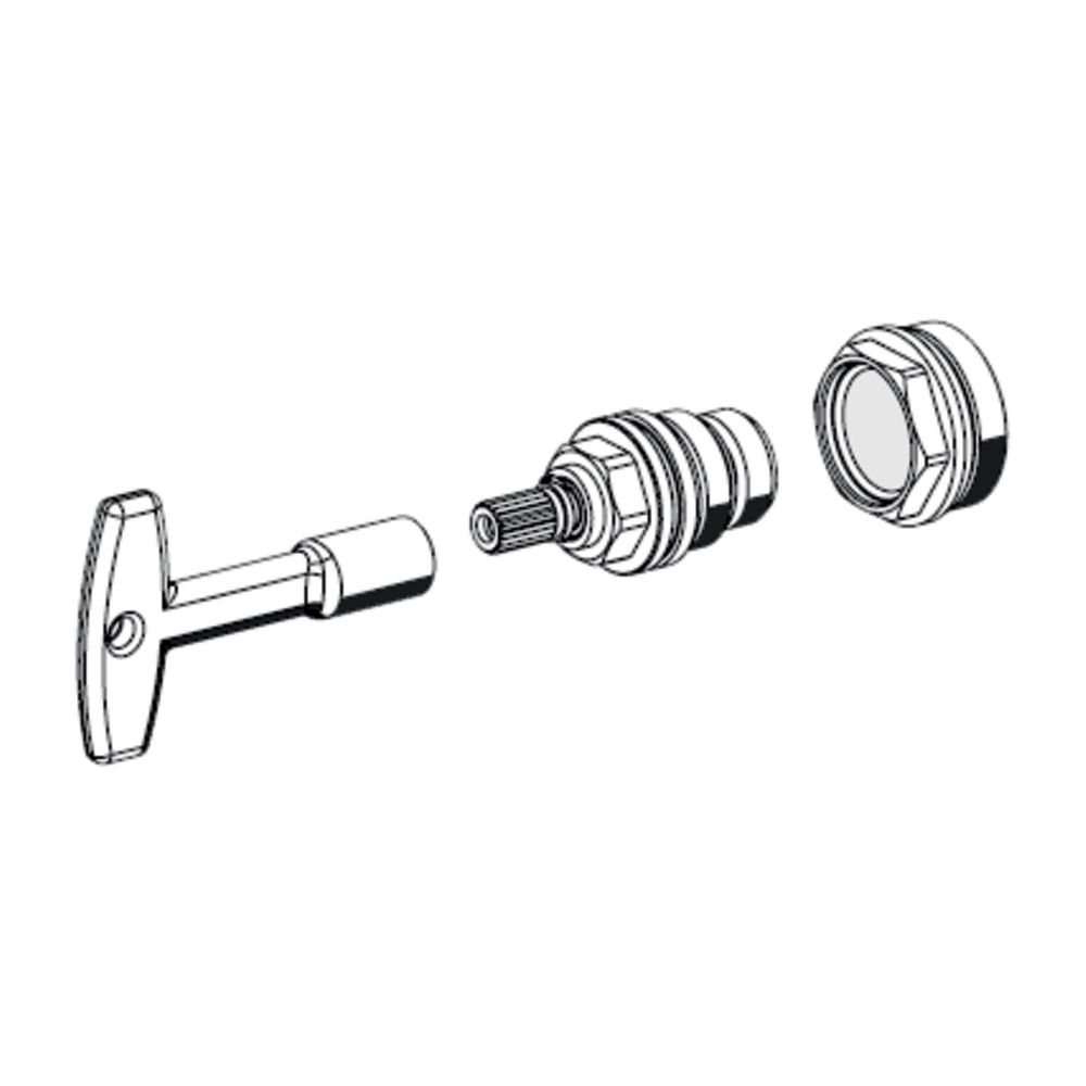 Schell Oberteil, Steckschlüssel für Vitus zur thermischen Desinfektion... SCHELL-221680099 4021163159998 (Abb. 1)