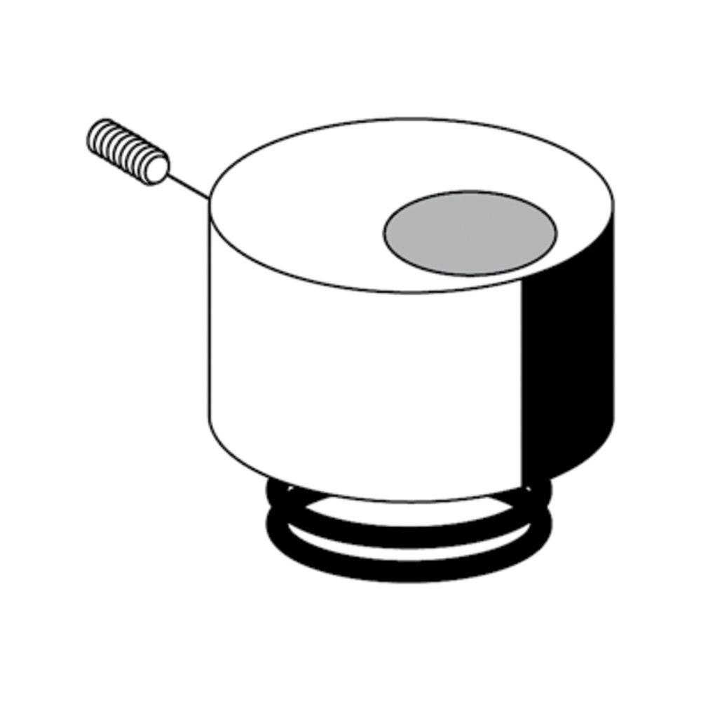 Schell Betätigungshaube, Druckfeder für WC-Druckspüler Silent Eco, Chrom... SCHELL-230420699 4021163143669 (Abb. 1)