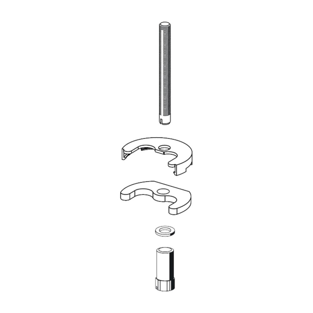 Schell Befestigungsset für Waschtischarmaturen Xeris mid... SCHELL-259920099 4021163162776 (Abb. 1)