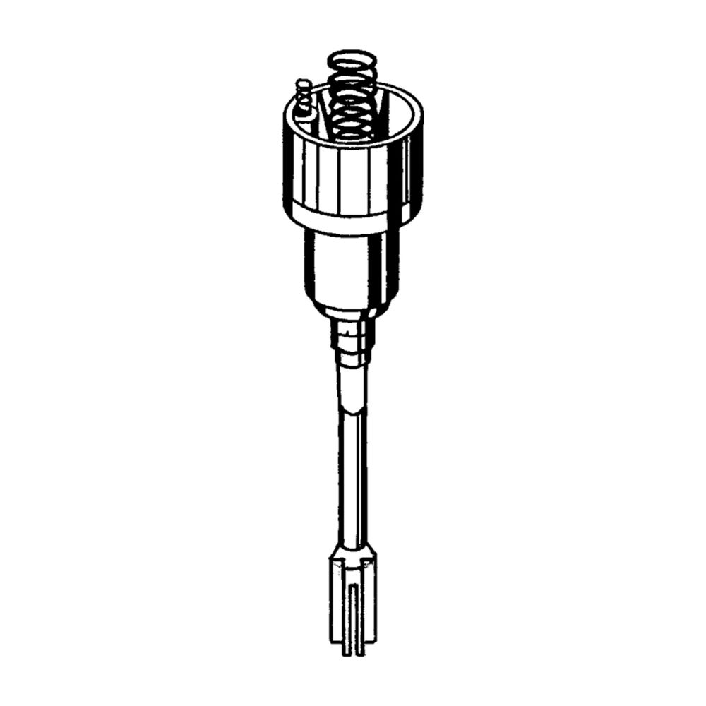 Schell Kolben Düsenreinigungsnadel für Schellomat WC Druckspüler... SCHELL-294200099 4021163132298 (Abb. 1)