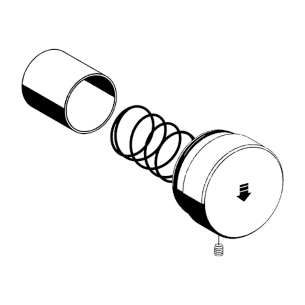 Schell Linus SC-V Betätigungsknopf für Unterputz Dusche Kaltwasser, Chrom... SCHELL-295170699 4021163151213 (Abb. 1)