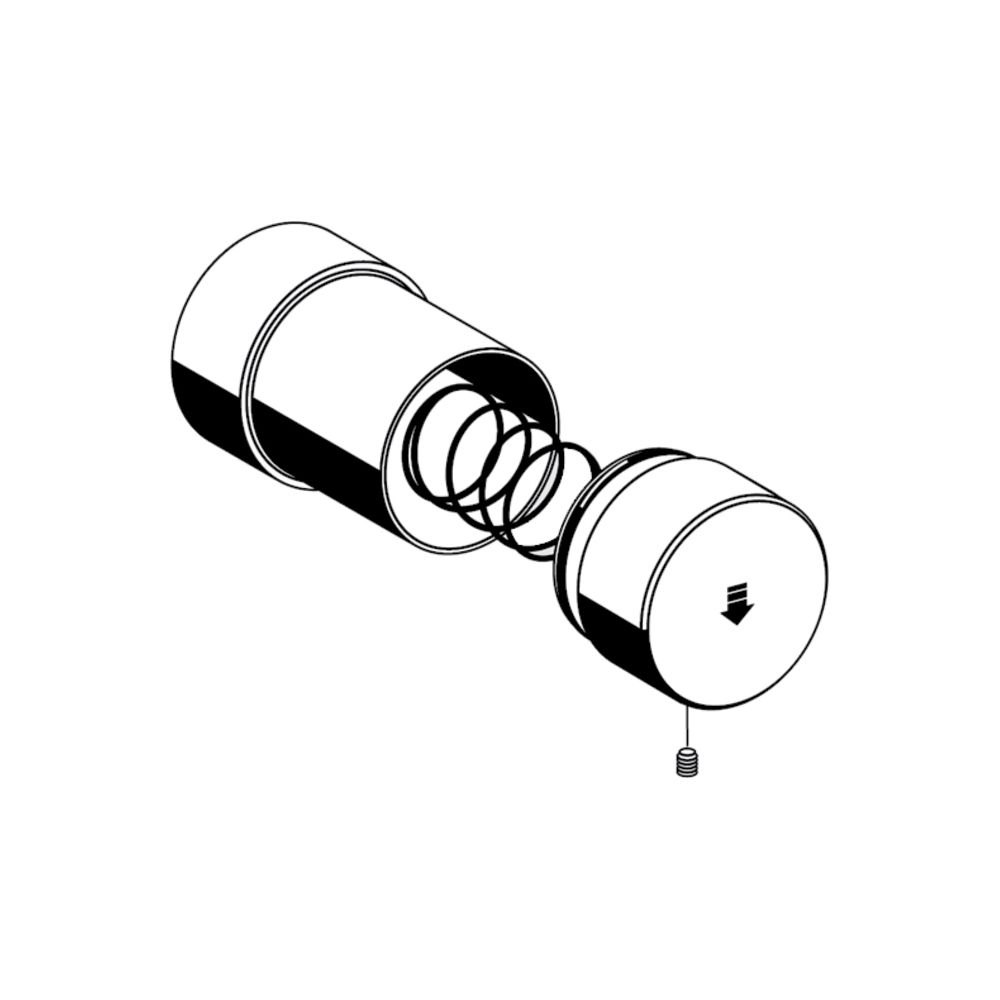 Schell Linus D-SC-T Betätigungsknopf für Unterputz Dusche, Thermostat, Chrom... SCHELL-295230699 4021163151220 (Abb. 1)