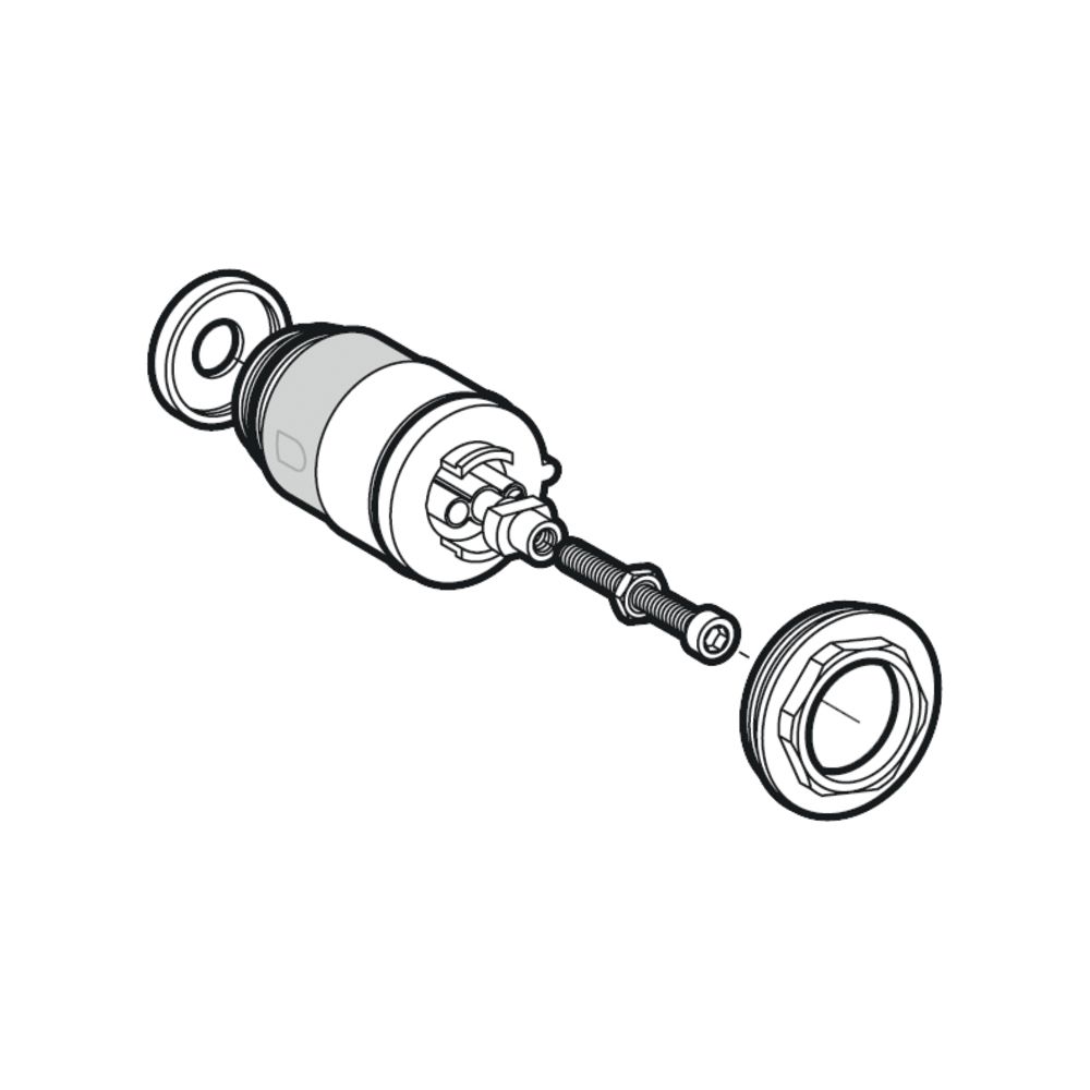 Schell Edition WC Kartusche mechanisch, automatische Düsenreinigungsnadel... SCHELL-296260099 4021163152333 (Abb. 1)