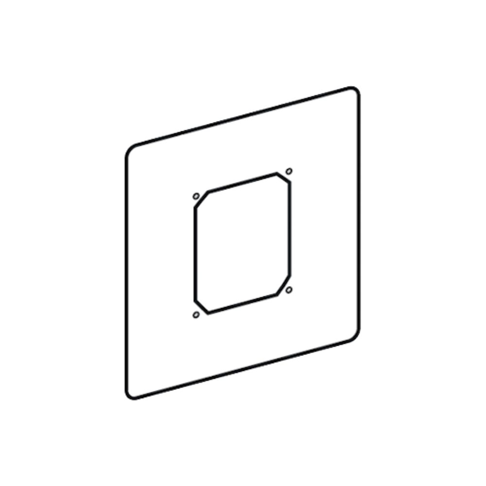 Schell Frontplatte Universal, Umrüstung Infra / Compact... SCHELL-765942899 4021163147896 (Abb. 1)