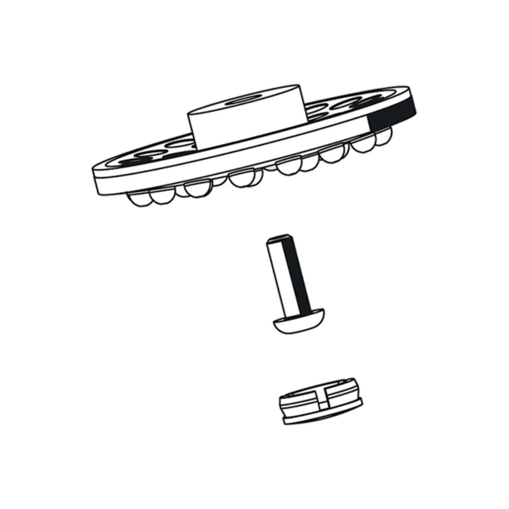 Schell Sprayplatte für Duschkopf Comfort... SCHELL-776780099 4021163159936 (Abb. 1)