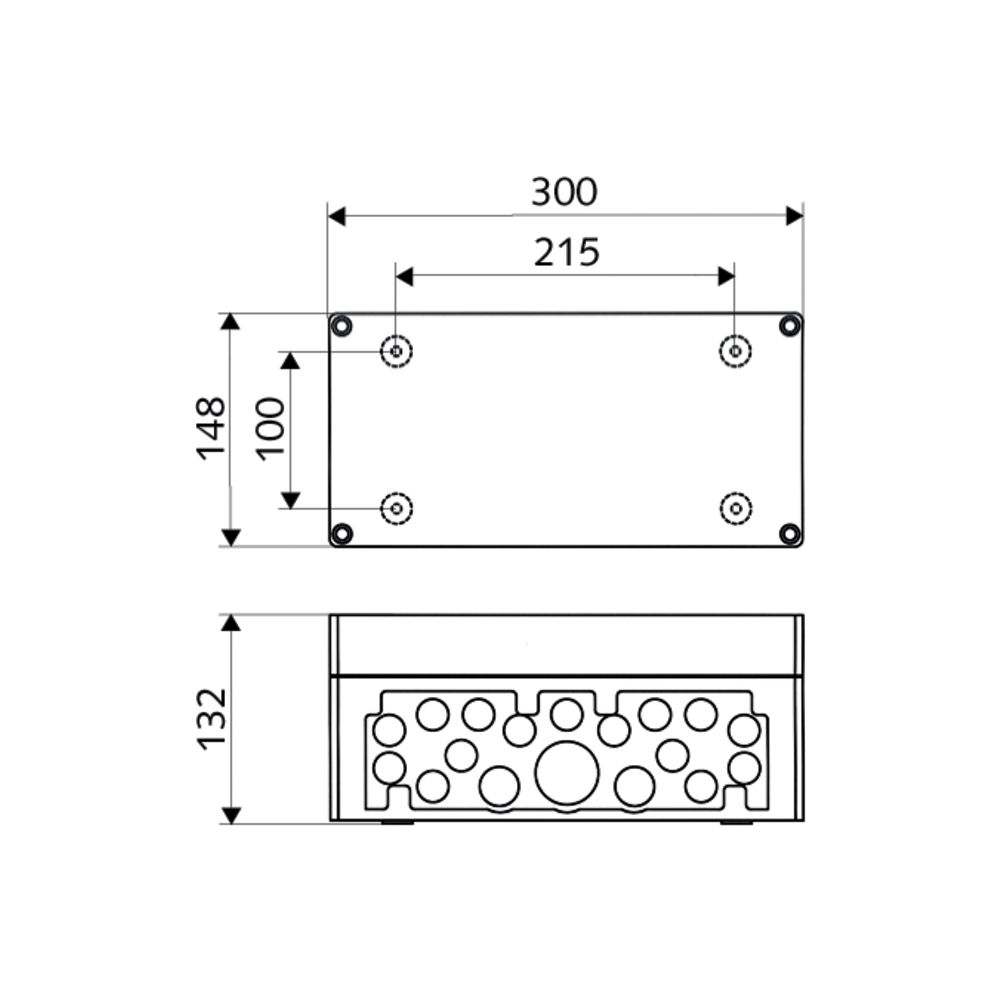 Schell Elektro Verteilerkasten für 1-12 CVD-Touch/IR Sensor Elektronik, 100 - 40V 50 ... SCHELL-015830099 4021163159172 (Abb. 2)