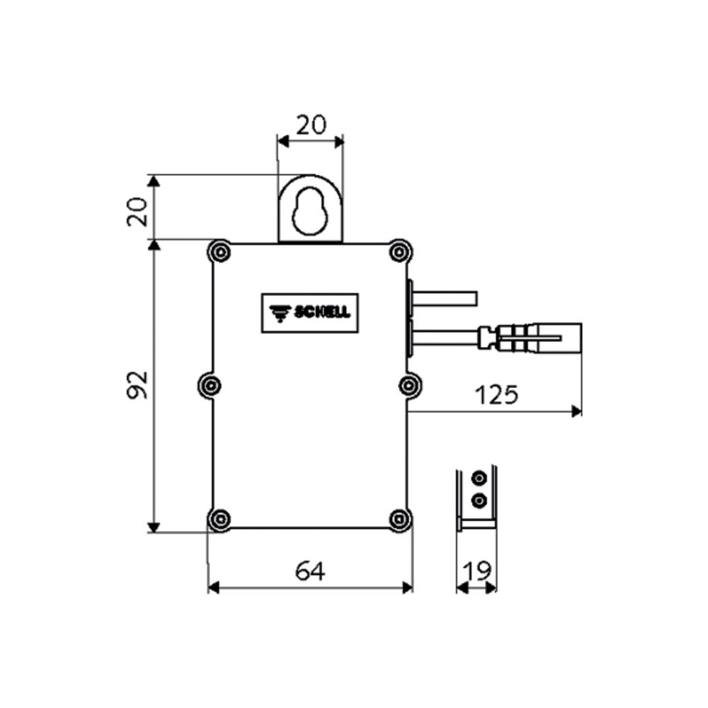 Schell Bus-Extender Kabel SWS BE-K ... SCHELL-005010099 4021163162424 (Abb. 2)