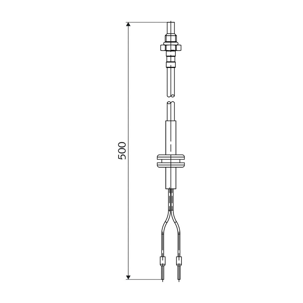 Schell Temperatur-Fühler PT1000 Walis E... SCHELL-005550099 4021163166651 (Abb. 2)