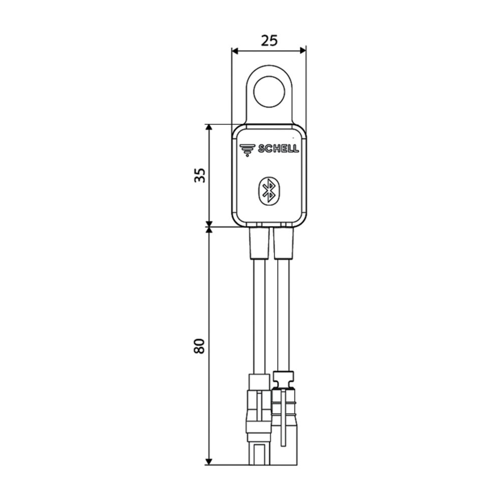 Schell SSC Bluetooth Modul zur drahtlosen Parametrierung... SCHELL-009160099 4021163166187 (Abb. 2)