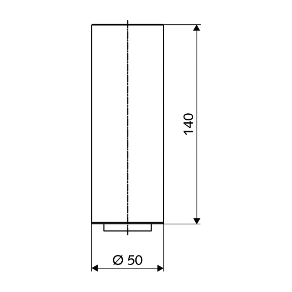 Schell Celis E Standrohrverlängerung Verlängerung 140mm, Durchfluss 5l/m, Chrom... SCHELL-012710699 4021163158205 (Abb. 2)