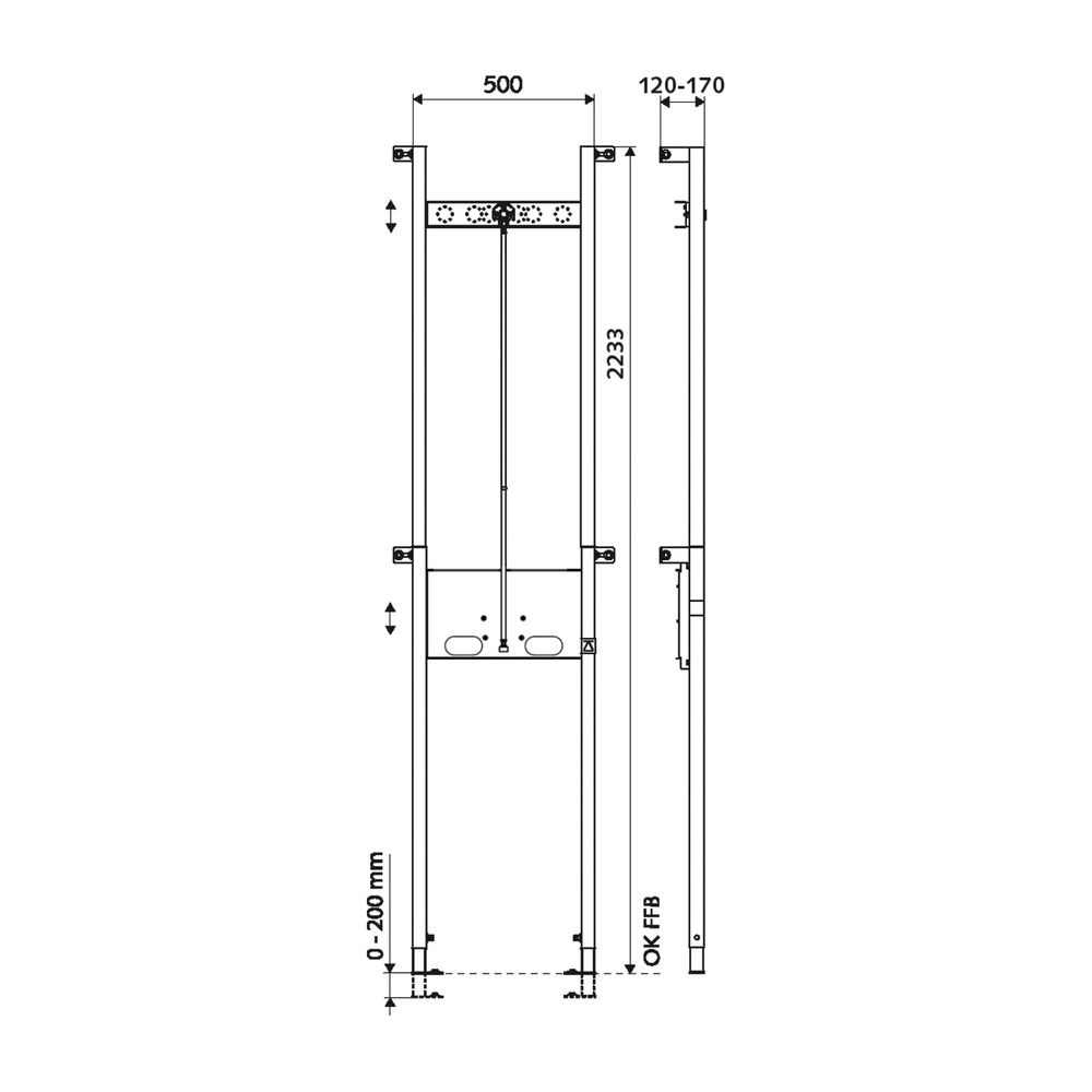 Schell Montus Dusche-Modul für Ständerwand- oder Vorwand-Montage... SCHELL-030910099 4021163162851 (Abb. 2)