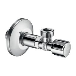 Schell Comfort Eckventil regulierbar lange Bauform ohne Verschraubung DN 15 G 1/2" Ch... SCHELL-054180699 4021163162141 (Abb. 1)