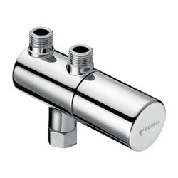 SCHELL Eckventil-Thermostat Filter, RV, 3/8", chrom... SCHELL-094060699 4021163143423 (Abb. 1)