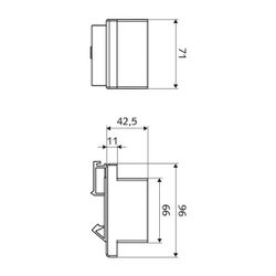 Schell Hutschienen Netzteil CVD-Touch für 1-12 CVD-Touch/IR-Sensor Elektronik, 100 - ... SCHELL-015820099 4021163159165 (Abb. 1)