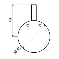 Schell Thermostatgriff EasyGrip verlängerter Bedienhebel, fester Anschlag... SCHELL-291920699 4021163160611 (Abb. 1)