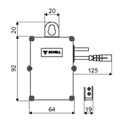 Schell Bus-Extender Kabel SWS BE-K ... SCHELL-005010099 4021163162424 (Abb. 1)