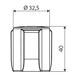 Schell Comfort Griff 1/2", Chrom... SCHELL-479960699 4021163129953 (Abb. 1)