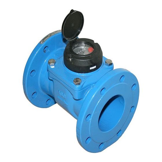 Schlösser Woltmannzähler WS, Dauerdurchfluss Q3 63m3/h, DN 65, PN 16, bis 30 Grad C, Baulänge 200mm