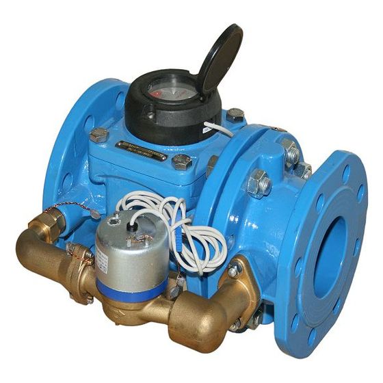 Schlösser Verbundzähler WPV, Dauerdurchfluss Q3 25m3/h, DN 50, PN 16, bis 50 Grad C, Baulänge 270mm