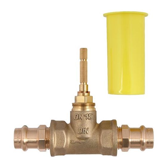 Schlösser Unterputzventil variabel, mit Einbauhilfe, Pressanschluss 22mm