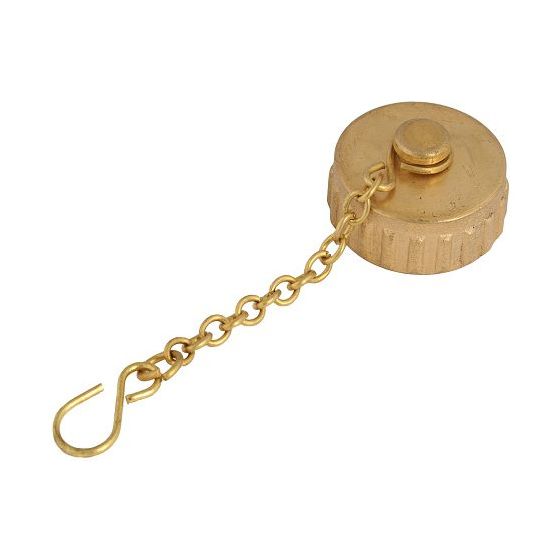 Schlösser Verschlusskappe mit Kette, DN 20, 3/4