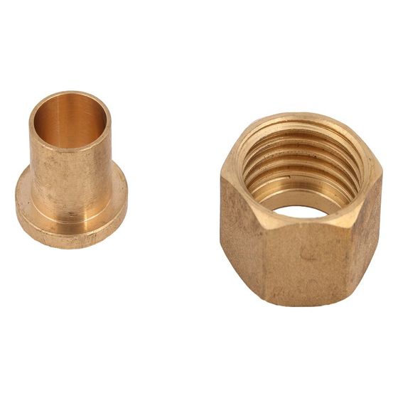 Schlösser Wasserzähler-Verschraubung mit Lötanschluss, ohne Plombiervorrichtung, 22mm x 1