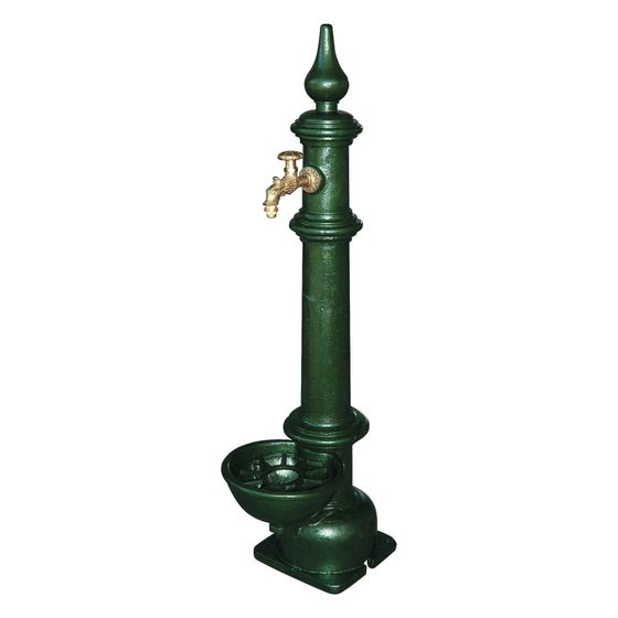 Schlösser Standbrunnen mit Messing-Nostalgie-Auslaufventil 1/2