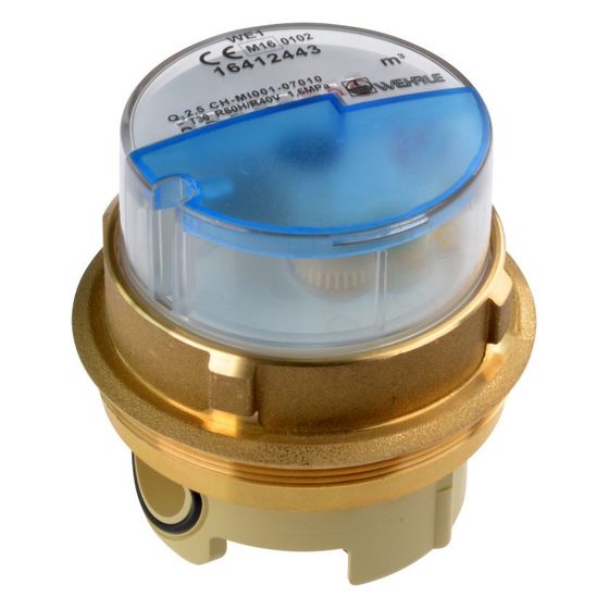 Schlösser Messkapsel EAS-Modular, Fix-Dreh, bis 30 Grad C, Dauerdurchfluss Q3 2,5m3/h