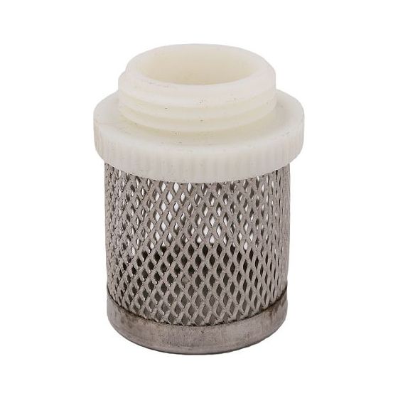 Schlösser Vorsatzfilter, Edelstahl-Saugkorb mit Außengewinde, DN 32, 1 1/4