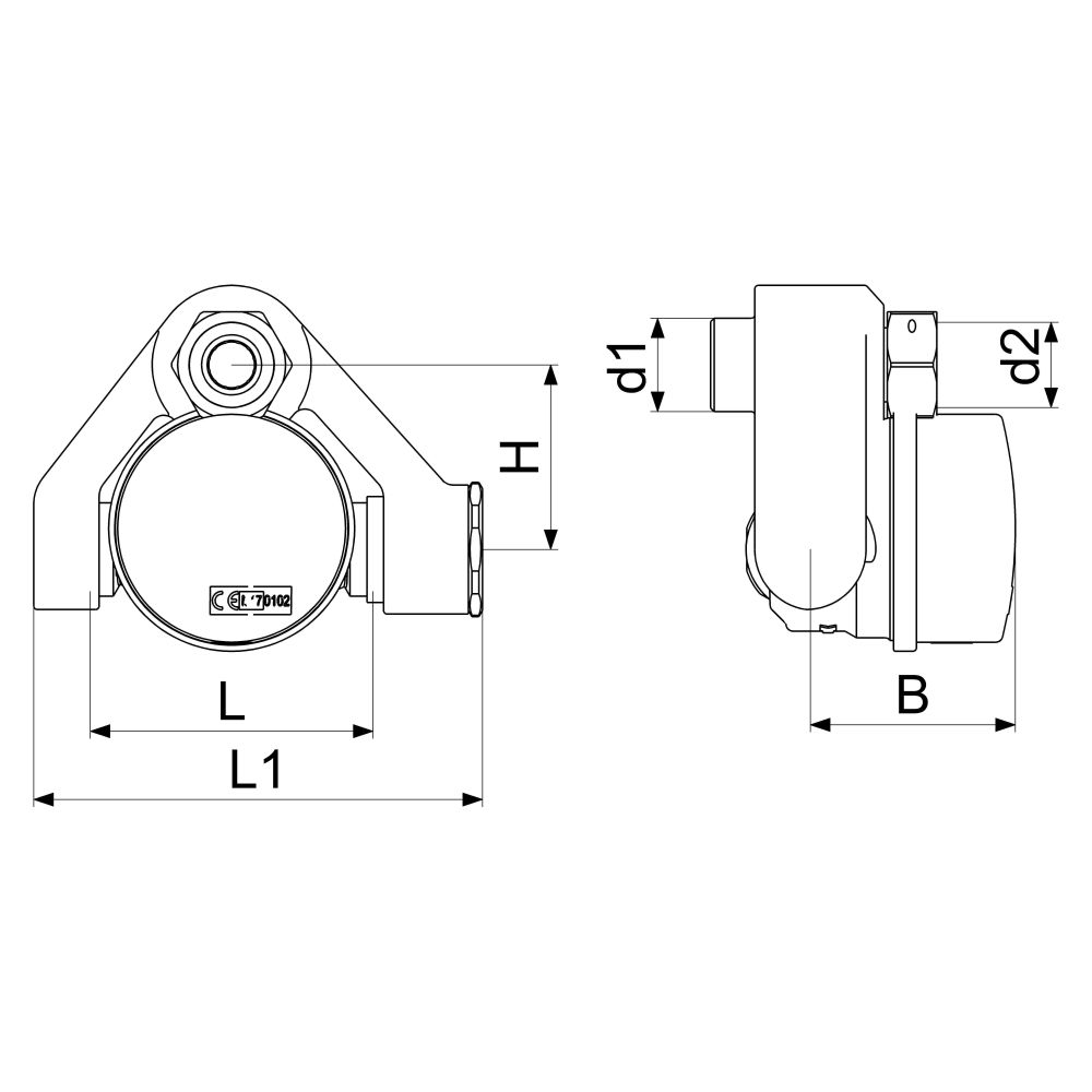 Schlösser Badewannenzähler, Bauart BWW, bis 90 Grad C, Dauerdurchfluss Q3 2,5... SCHLOESSER-00127T0830001 4044997225790 (Abb. 2)