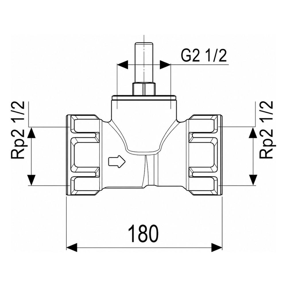 Schlösser Rückschlagventil mit Geradsitz und Muffenanschluss, DN 65, 2 1/2" I... SCHLOESSER-0012056500001 4044997111246 (Abb. 3)