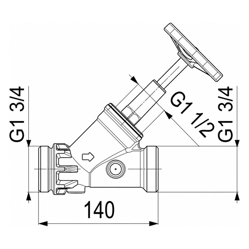 Schlösser Freistromventil Blue-tec mit Außengewinde MULTI, ohne Entleerung un... SCHLOESSER-0015444000001 4044997171479 (Abb. 2)