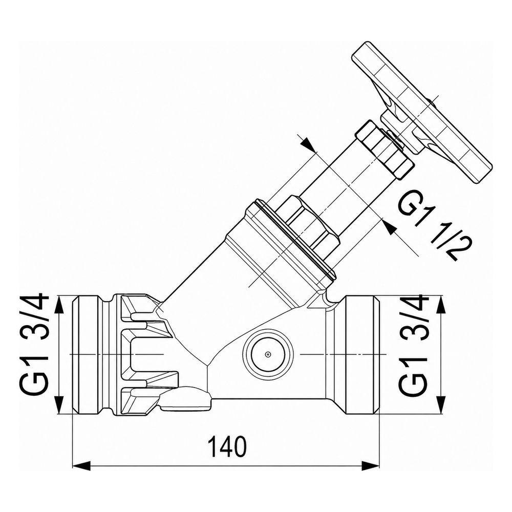 Schlösser Freistromventil Blue-tec mit Außengewinde MULTI, ohne Entleerung, m... SCHLOESSER-0015744000001 4044997250129 (Abb. 2)