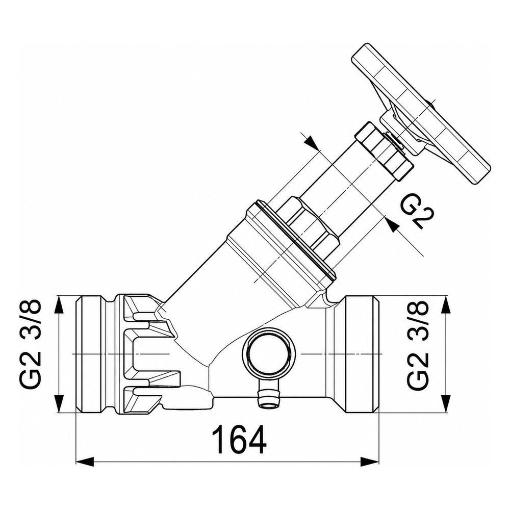 Schlösser Freistromventil Blue-tec mit Außengewinde MULTI, mit Entleerung und... SCHLOESSER-0015795000001 4044997250150 (Abb. 2)