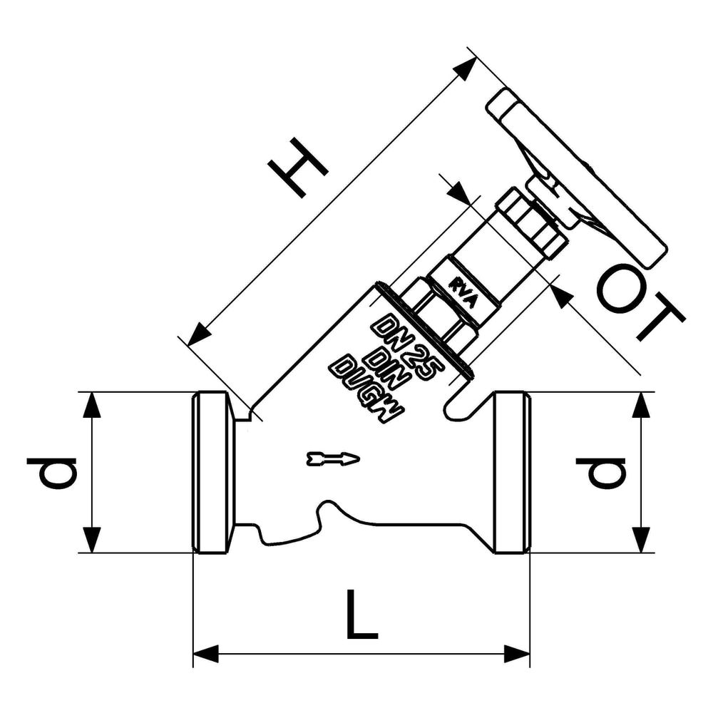 Schlösser KFR-Ventil mit Außengewinde für Kunststoffrohr, ohne Entleerung und... SCHLOESSER-0016715000001 4044997118306 (Abb. 2)