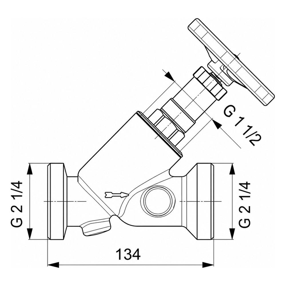 Schlösser KFR-Ventil mit Außengewinde für Kunststoffrohr, ohne Entleerung und... SCHLOESSER-0016714000001 4044997118276 (Abb. 2)