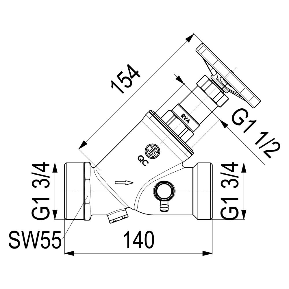 Schlösser KFR-Ventil Blue-tec mit Außengewinde MULTI, Entleerung und nichtste... SCHLOESSER-0016794000001 4044997172650 (Abb. 2)