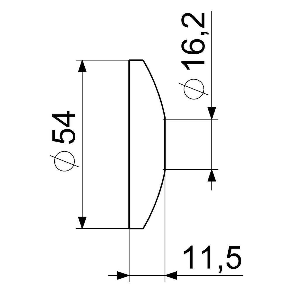 Schlösser Wandrosette für Kombi-Eckventil und Eckventil, DN 10, 3/8", verchro... SCHLOESSER-0017200050002 4044997215302 (Abb. 2)