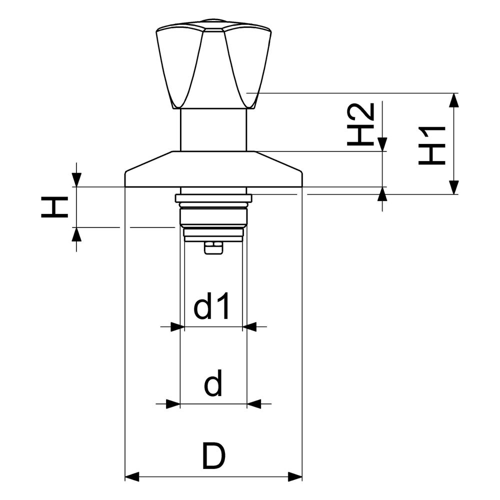 Schlösser Unterputzventil variabel, mit Einbauhilfe, DN 15, 1/2"... SCHLOESSER-0017921500001 4044997223536 (Abb. 2)